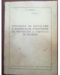 Conditiile de instalare a perdelelor forestiere de protectie a campului in Oltenia- C.I.Popescu