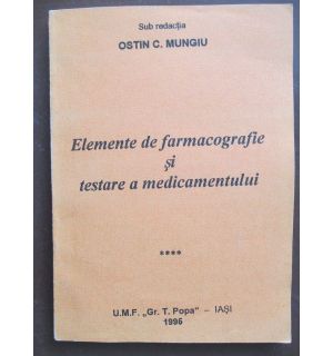 Elemente de farmacografie si testare a medicamentului