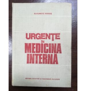 Urgente in medicina interna- Gh. Mogos