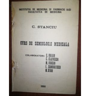 Curs de semiologie medicala- C. Stanciu