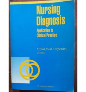 Nursing Diagnosis. Application to Clinical Practice- Lynda Juall Carpenito