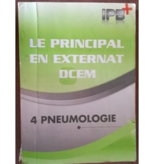 Le principal en externat DCEM 4 pneumologie