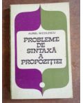 Probleme de sintaxa a propozitiei- Aurel Nicolescu