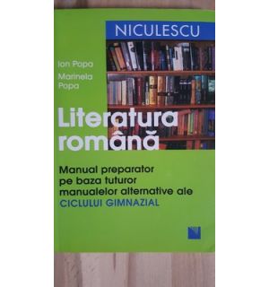 Literatura romana manual preparator- Ion Popa, Marinela Popa