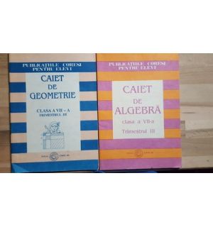 Caiet de geometrie, algebra clasa a VII-a