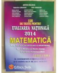 158 de testepentru Evaluarea Nationala 2014 matematica- Artur Balauca, Mariana Ciobanasu