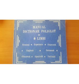 Manual dictionar poliglot in 8 limbi