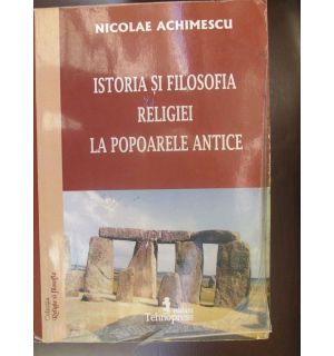 Istoria si filozofia religiei la popoarele antice