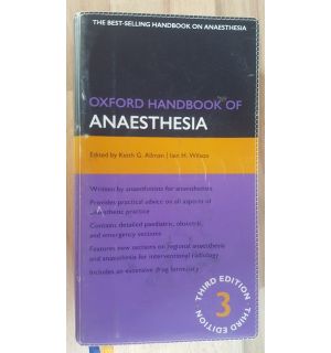 Oxford handbook of Anestesia- Keith G. Allman, Iain H. Wilson