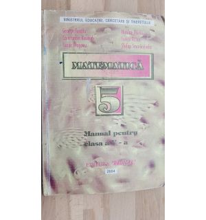 Matematica manual pentru clasa a V-a- George Turcitu, Constantin Basarab