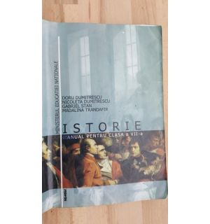 Istorie manual pentru clasa a VII-a- Doru Dumitrescu, Nicoleta Dumitrescu