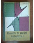 Elemente de analiza matematica. Manual pt anul 3 licee