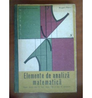 Elemente de analiza matematica. Manual pt anul 3 licee Elemente de analiza matematica. Manual pt anul 3 licee