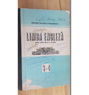 Limba engleza. Manual pentru anii III-IV de studiu