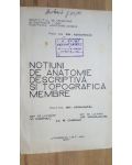 Notiuni de anatomie descriptiva si topografica- Gh. Adomnicai