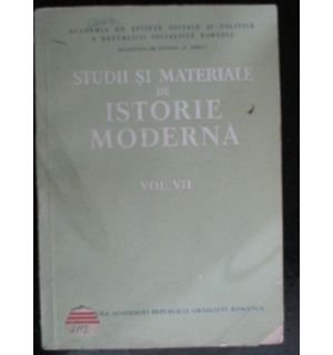Studii si materiale de istorie moderna vol.7