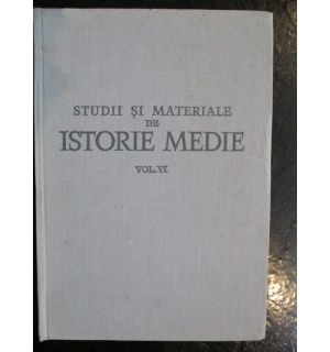 Studii si materiale de istorie medie vol.6
