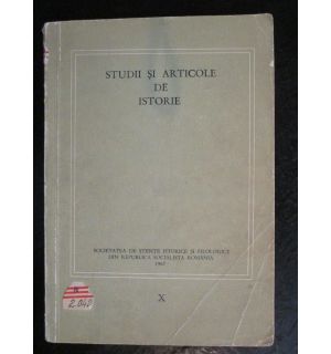 Studii si articole de istorie vol.10