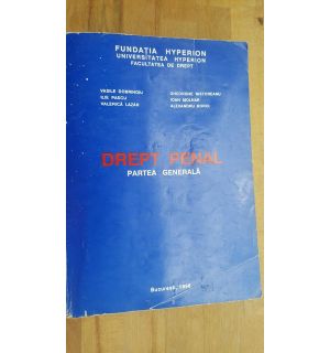 Drept penal- Vasile Dobrinoiu, Ilie Pascu
