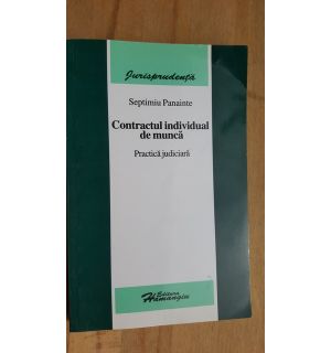 Contractul individual de munca- Septimiu Panainte
