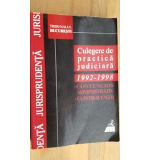 Culegere de practica judiciara 1992-1998