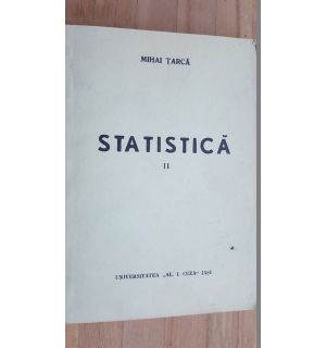 Statistica vol.2- Mihai Tarca
