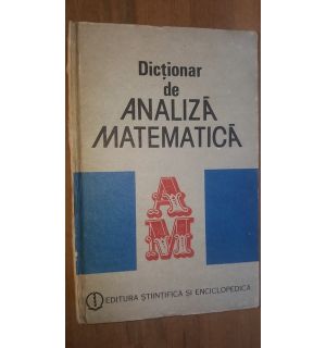 Dictionar de analiza matematica
