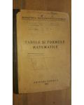 Tabele si formule matematice