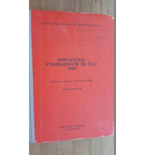 Indicatorul standardelor de stat 1989