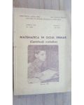 Matematica in ciclul primar- Stefanescu Vasile, Petru Anghel