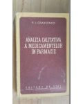 Analiza calitativa a medicamentelor in farmacie- P.I.Osadcenco