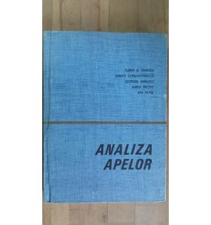 Analiza apelor- T.D.Ionescu, S.Constantinescu, G.Marcoci