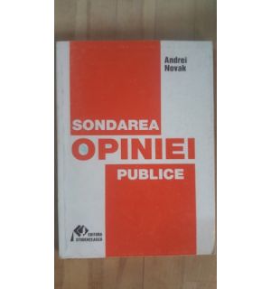 Sondarea opiniei publice- Andrei Novak