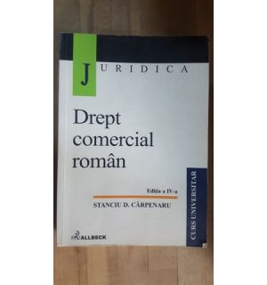 Drept comercial roman- Stanciu D.Carpenaru