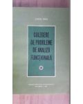 Culegere de probleme de analiza functionala- Eugen Popa