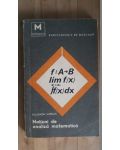 Notiuni de analiza matematica- Solomon Marcus