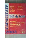Capacitate 2003. 144 de teste - A.Balauca, C.Lesan, A.Cucu