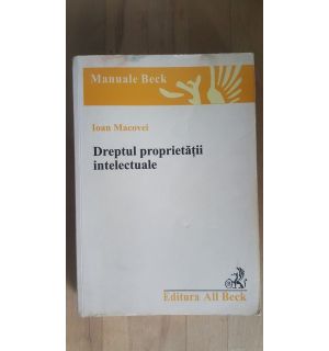 Dreptul proprietatii intelectuale- Ioan Macovei
