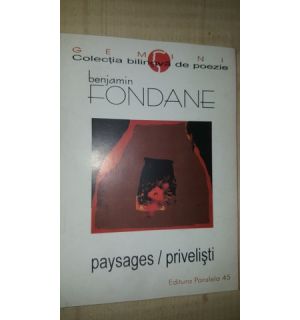 Paysages/Privelisti- Benjamin Fondane