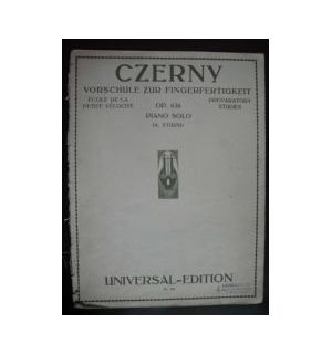 Carl Czerny-Vorschule zur fingerfertigkeit