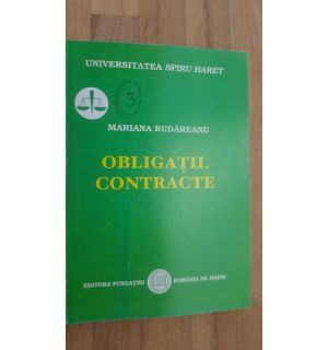Obligatii. Contracte- Mariana Rudareanu