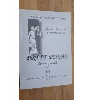 Drept penal 3- Gheorghe Diaconescu, Constantin Duvac
