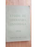 Studii de literatura universala