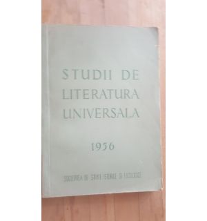 Studii de literatura universala