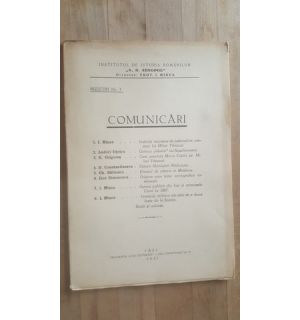 Comunicari- I. Minea