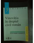 Vinovatia in dreptul civil roman