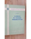 Elementul de calculul probalitatilor- G.Mihoc