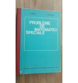 Probleme de matematici speciale- V.Rudner, C.Nicolescu