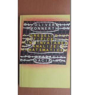 Greseli tipice in invatarea analizei matematice ilustrate prin exemple si contraexemple- Oliver Konnerth