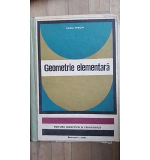 Geometrie elementara- Radu Miron
